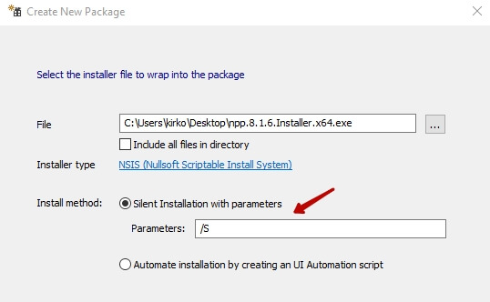 How to Get Silent Install parameters from a .exe 