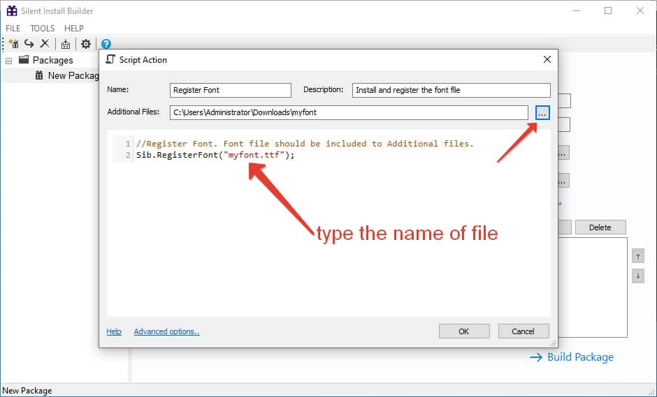 js script for working with gpo