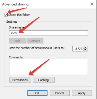 create Shared Folder